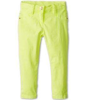 Little Marc Jacobs Skinny Fit Stretch Fit Pant Girls Casual Pants (Green)
