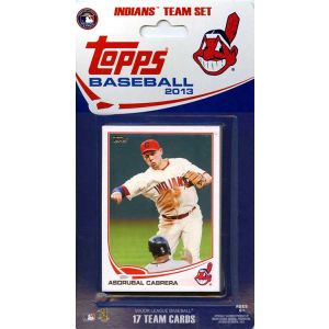 Cleveland Indians 2013 MLB Team Card Set