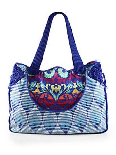 Cecilia Prado Beach Bag   Blue