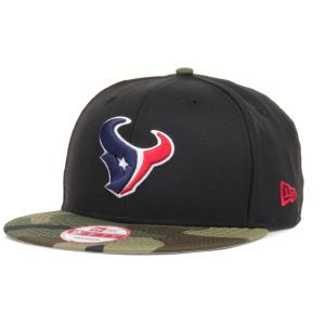 Houston Texans New Era NFL Woodland TC 9FIFTY Snapback Cap