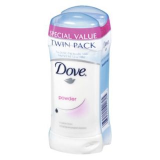 Dove Beauty Powder Anti Perspirant Deodorant Stick   2 pk.