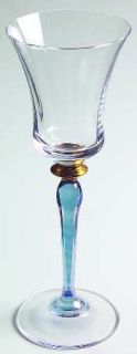 Mikasa Royal Jamestown Wine Glass   Clear Bowl, Gold    Accent,Iridescent
