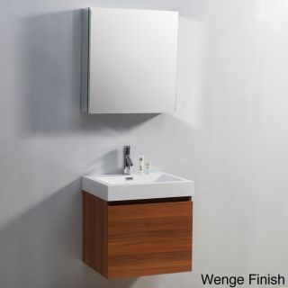 Virtu Usa Zuri 24 inch Single sink Bathroom Vanity Set