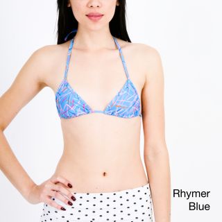 American Apparel Womens Triangle Halter Bikini Top