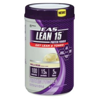 EAS Lean 15 Vanilla Cream Protein Powder   1.7lb
