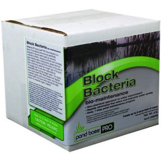 Pond Boss Pro Block Bacteria   Treats 5 Acre Ft., Model# CBBPR5