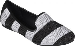 Womens Journee Collection Alyssa 4   Black Ornamented Shoes