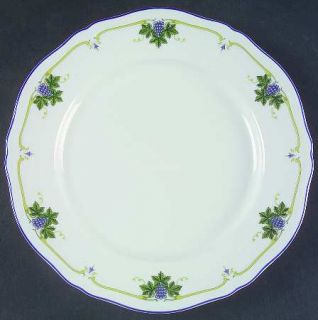 Richard Ginori Uva Dinner Plate, Fine China Dinnerware   Antico Doccia,Grapes,Le