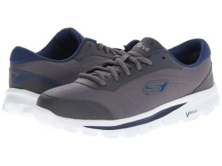 SKECHERS Performance GO Walk Move Mens Lace up casual Shoes (Gray)