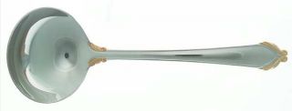Mikasa Silver Delacroix Gold (Stainless) Gravy Ladle, Solid Piece   Stainless, G