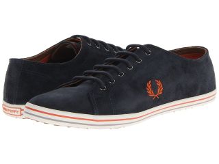 Fred Perry Kingston Suede Mens Lace up casual Shoes (Black)