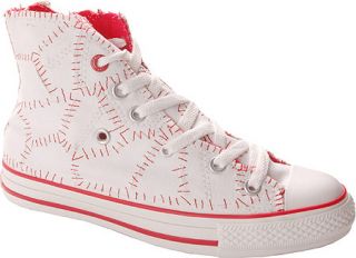 Converse Chuck Taylor® All Star® 100 Mend It Hi Top   White/Red Canvas C