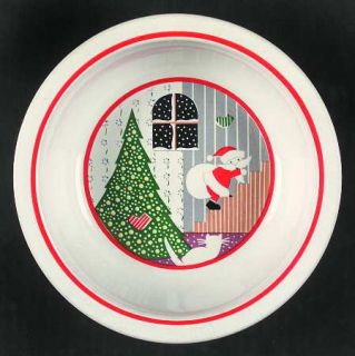 Epoch Twas The Night Before Christmas Rim Cereal Bowl, Fine China Dinnerware   T
