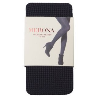 Merona Womens Premium Sweater Tights   Black Houndstooth L