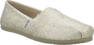 Womens Skechers BOBS Earth Mama   Silver Casual Shoes