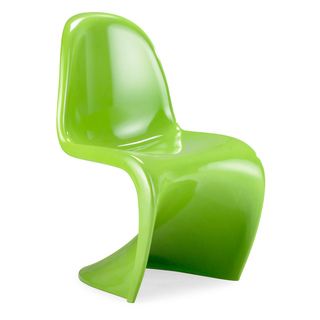 S shaped Green Chair (set Of 2)
