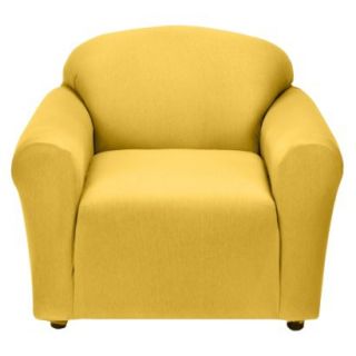 Jersey Chair Slipcover   Yellow