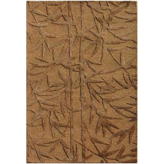Bamboo Hand Tufted Wool And Art Silk Rug (5 X 8)
