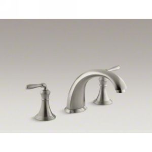Kohler K T398 4 BN Devonshire Devonshire® Two Handle High Flow Bath Faucet Trim