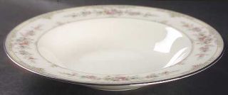 Noritake Shenandoah Rim Soup Bowl, Fine China Dinnerware   Bone, Ivory, Yellow B