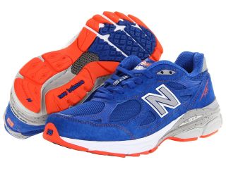 New Balance W990V3 NYC Womens Running Shoes (Blue)