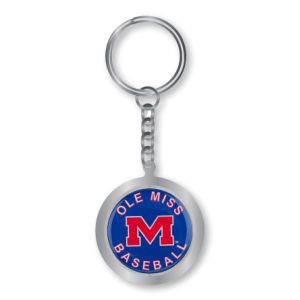 Mississippi Rebels AMINCO INC. Spinning Keychain