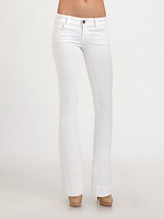J Brand Love Story Flare Leg Jeans/100 Blanc   Blanco