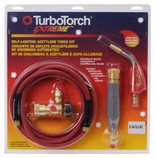 Turbo Torch PL8ADLXMC Extreme SelfLighting Hand Torch Kit Air Acetylene, 5/16 Tip
