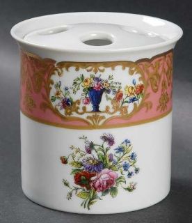 Sadek Sevres Toothbrush Holder, Fine China Dinnerware   Andrea,Various Floral &