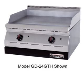 Garland 15 in Countertop Griddle w/ 1/2 in Steel Plate, High/Lo Valve, NG