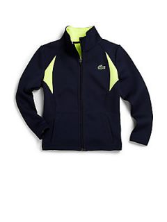 Lacoste Toddlers & Little Boys Double Face Track Jacket   Navy