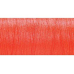 Warm Red 600 yard Embroidery Thread (Warm RedMaterials 100 percent polyester Spool dimensions 2.25 inches )