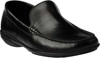 Mens Bostonian Folley Stride   Black Leather Moc Toe Shoes