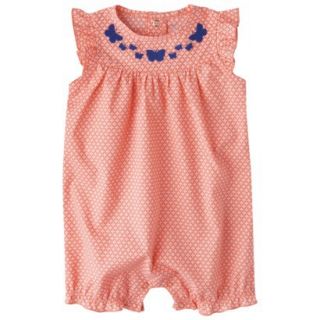 Just One YouMade by Carters Newborn Girls Jumpsuit   Orange/White/Blue 24 M