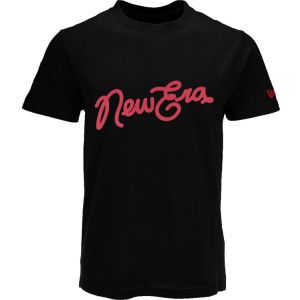 New Era Branded Script T Shirt