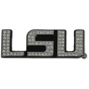 LSU Tigers Die Cut Crystal Auto Emblem