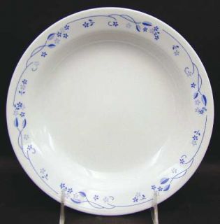 Corning Provincial Blue Rim Soup Bowl, Fine China Dinnerware   Corelle, Blue Flo