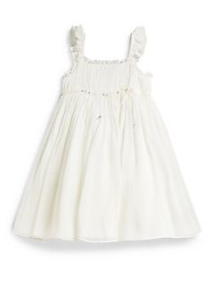 Tartine et Chocolat Toddlers & Little Girls Pleated Dress   Pearl