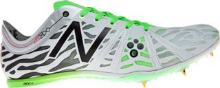 Mens New Balance MMD800v3   White/Green Running Shoes