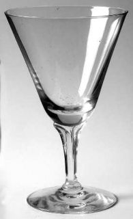 Fostoria Celeste Water Goblet   Stem #6072, Plain
