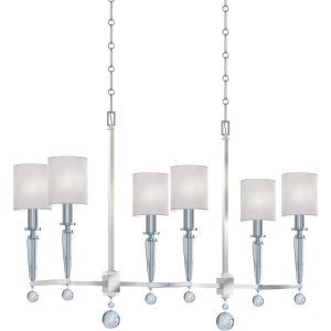 Crystorama Lighting CRY 8106 PN Paxton Paxton 6 Light Polished Nickel Chandelier