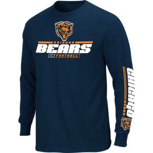 Chicago Bears VF Licensed Sports Group NFL Primary Receiver Long Sleeve T Shirt