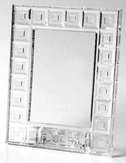Waterford Quadrata Frame (Holds 3 x 5)   Marquis, Cut, Frosted Squares