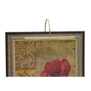 House of Troy HOU APH16 61 Advent Halogen Profile 16 Polished Brass Picture Lig