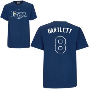 Tampa Bay Rays Jason Bartlett Majestic MLB Player T Shirt