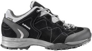 Womens Lowa Focus GTX® Lo   Black/Silver Lace Up Shoes