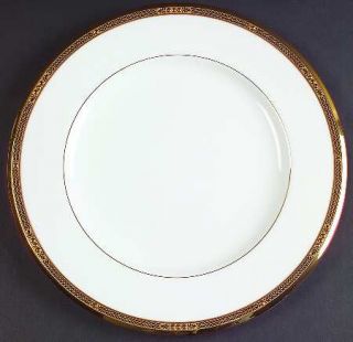 Noritake Chatelaine Gold Dinner Plate, Fine China Dinnerware   Gold Encrusted Ba