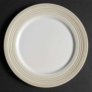 Lenox China Tin Can Alley Accent Luncheon Plate, Fine China Dinnerware   Off Whi