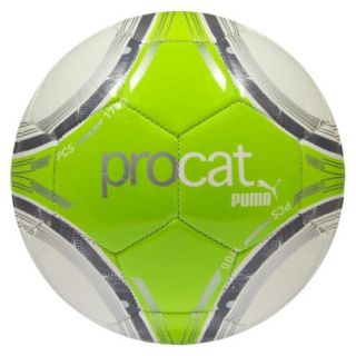 Puma ProCat Soccer Ball   Lime