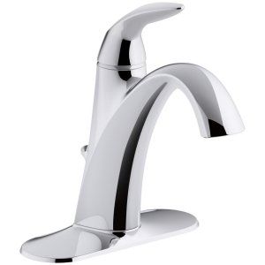 Kohler K 45800 4 CP Alteo Single hole bathroom sink faucet